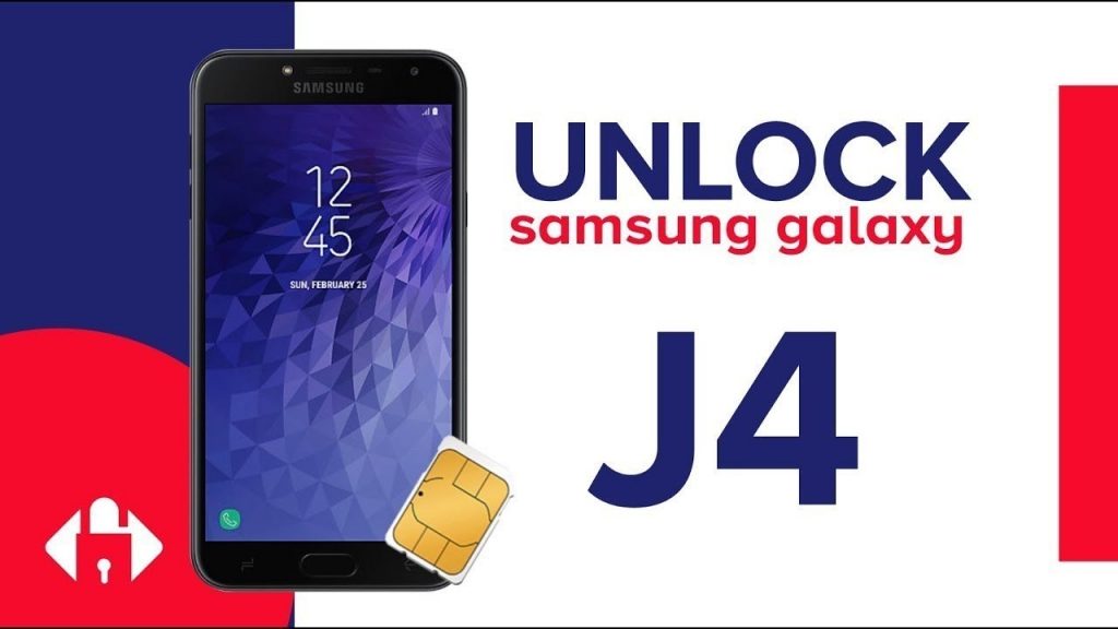 unlock Samsung Galaxy J4 Plus