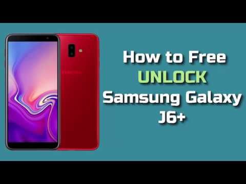 Unlock Samsung Galaxy J6 Plus