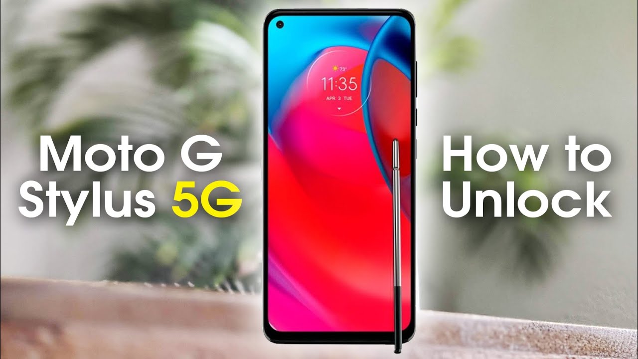 unlock Motorola Moto G Stylus