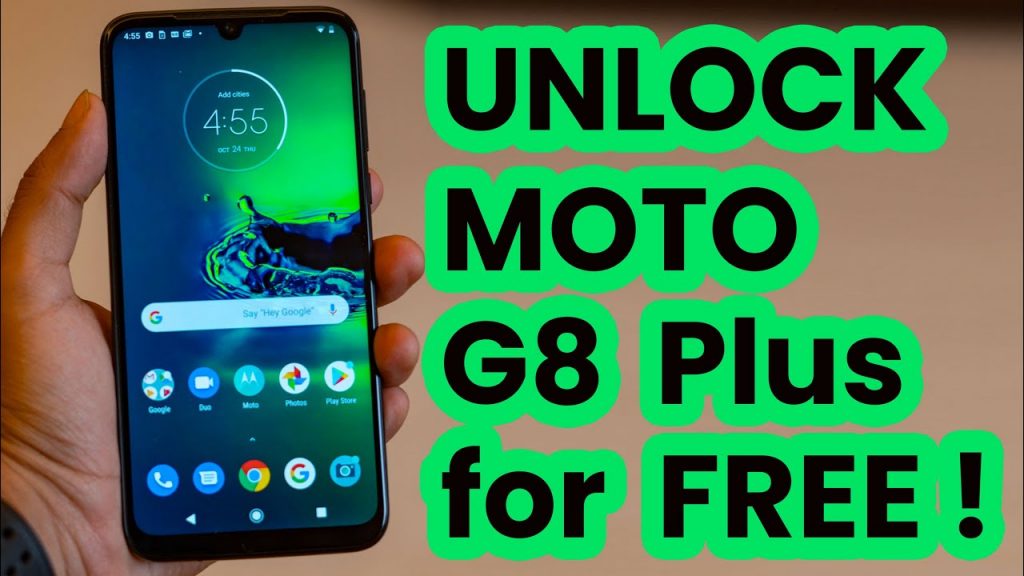 unlock Motorola Moto G8 Plus free