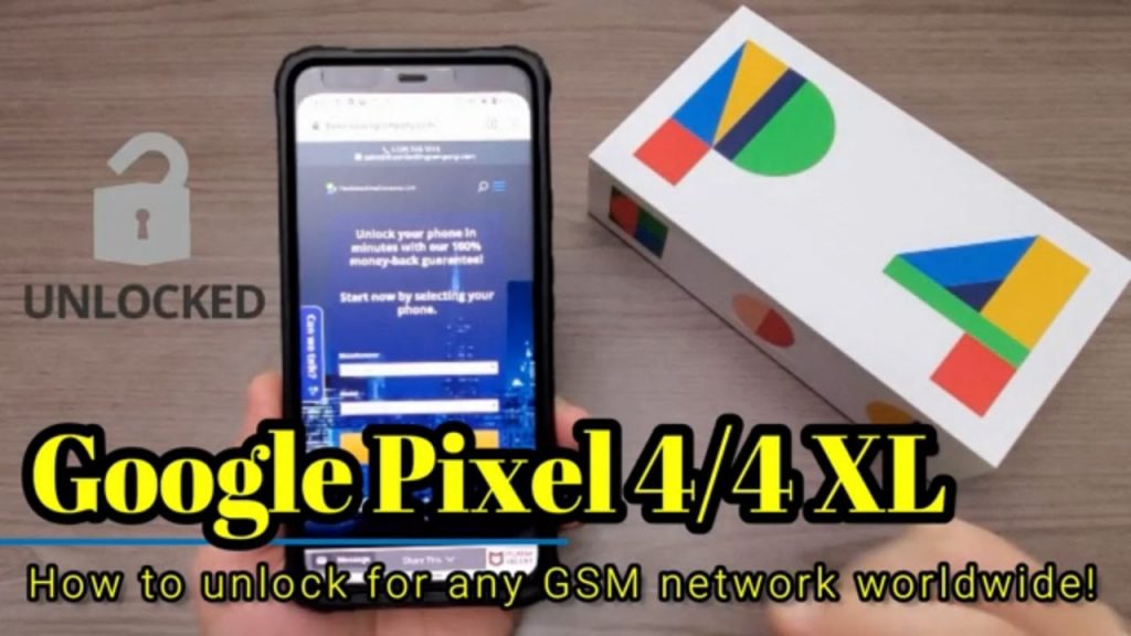 unlock google pixel 4 free