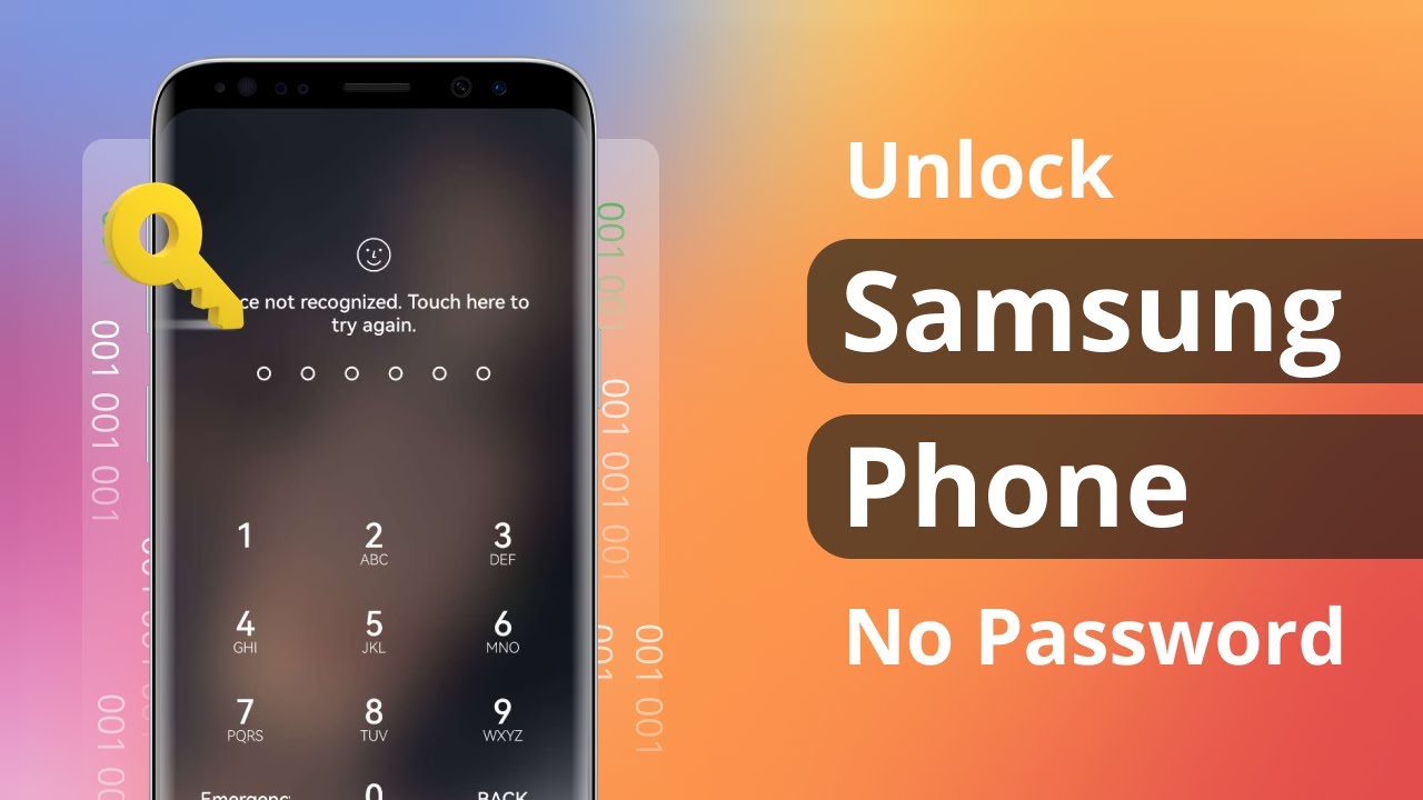 how to unlock samsung phone without password