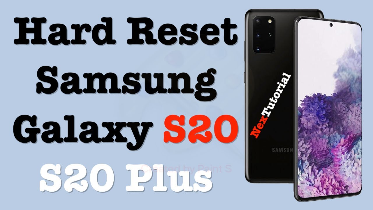 factory reset samsung s20