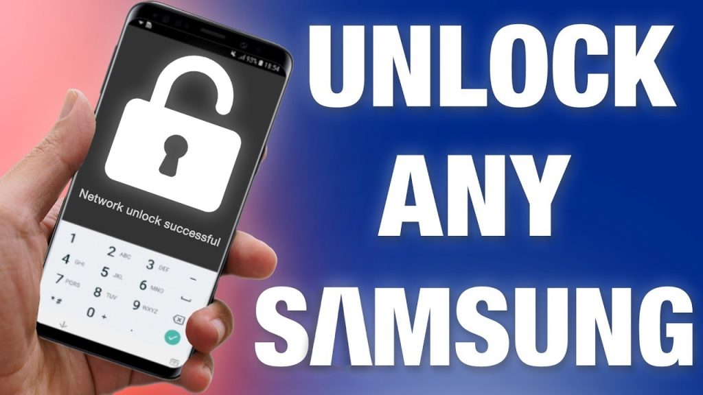unlock samsung phone