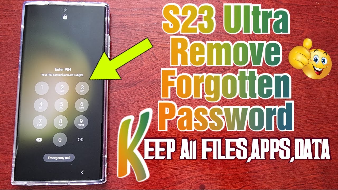 Unlock Samsung S23 Ultra with Password in 2023 [INSTANTLY]
